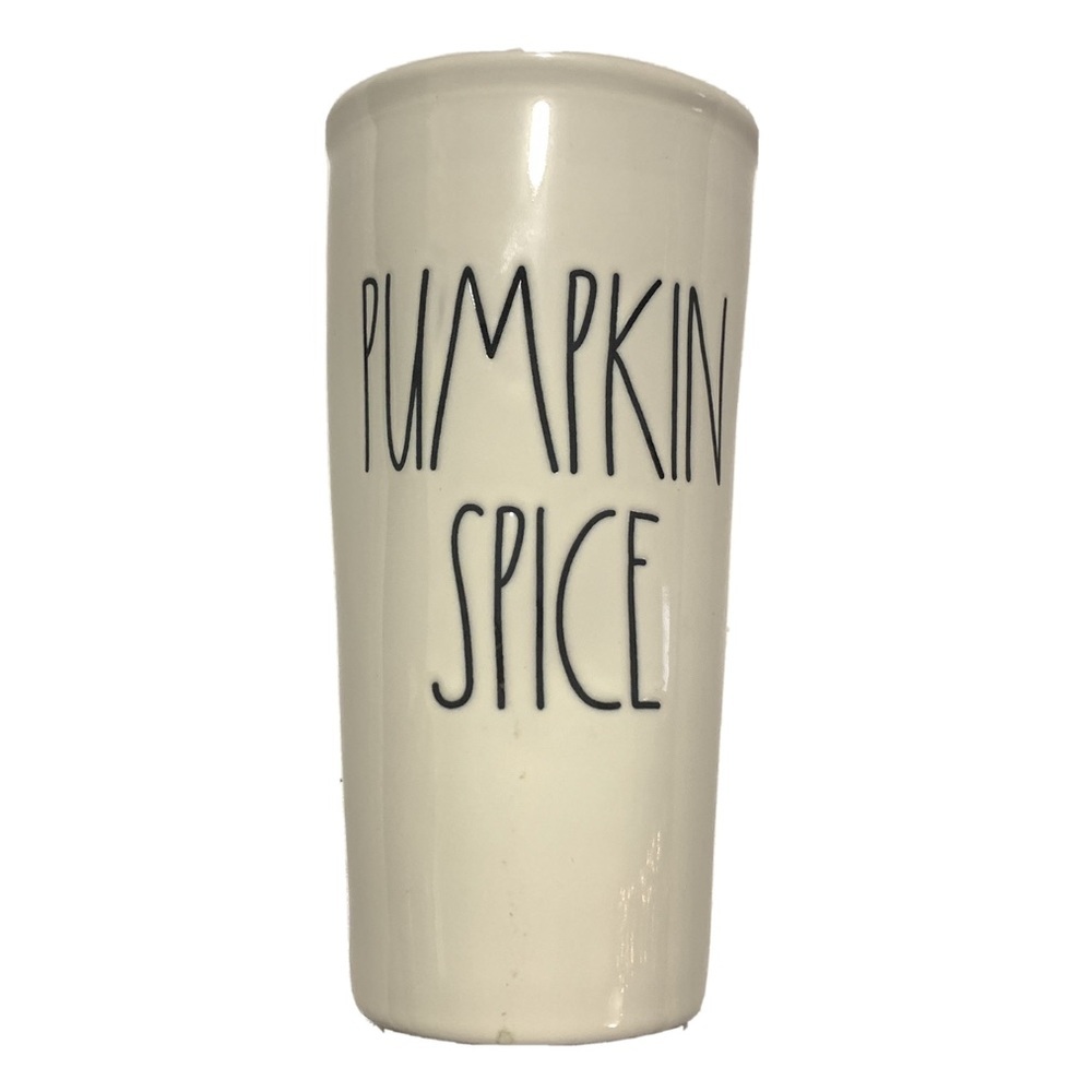 Rae Dunn | Pumpkin Spice Ceramic Travel Mug
